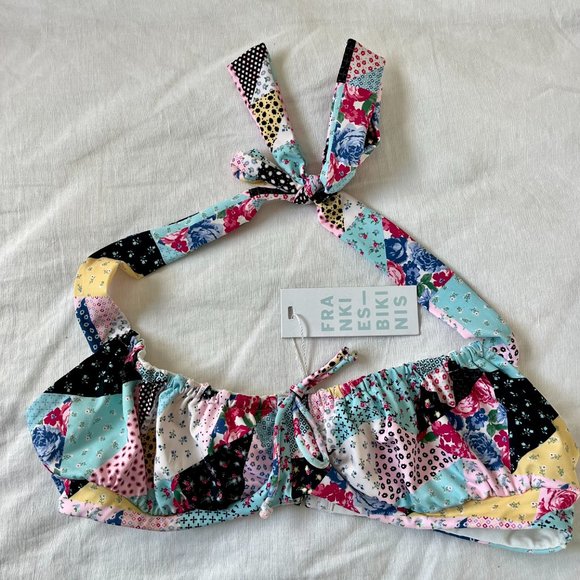 Frankie's Bikinis Patchwork Top - Picture 2 of 3